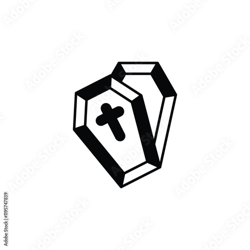 Coffin icon design