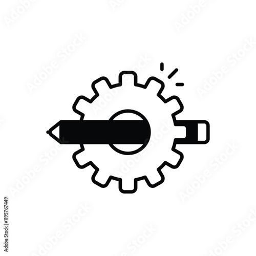Content Management vector icon