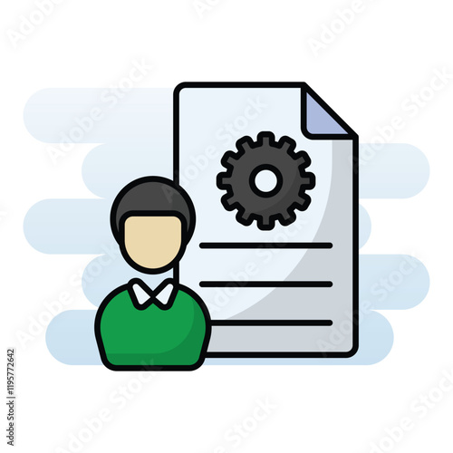 Content Manager vector icon