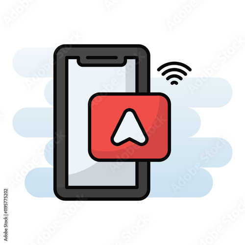 Online Control vector icon