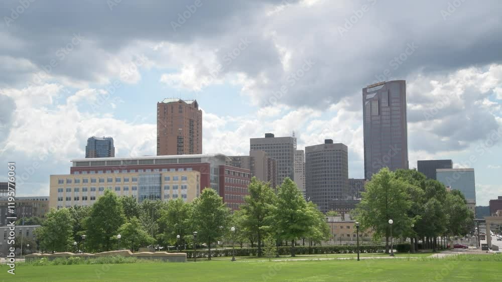 Daytime skyline view of St. Paul, Minnesota Daytime skyline view of St. Paul, Minnesota