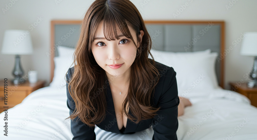 スーツ姿が似合う女性 スーツ姿が似合う女性