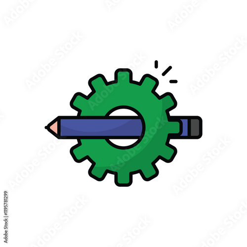Content Management vector icon