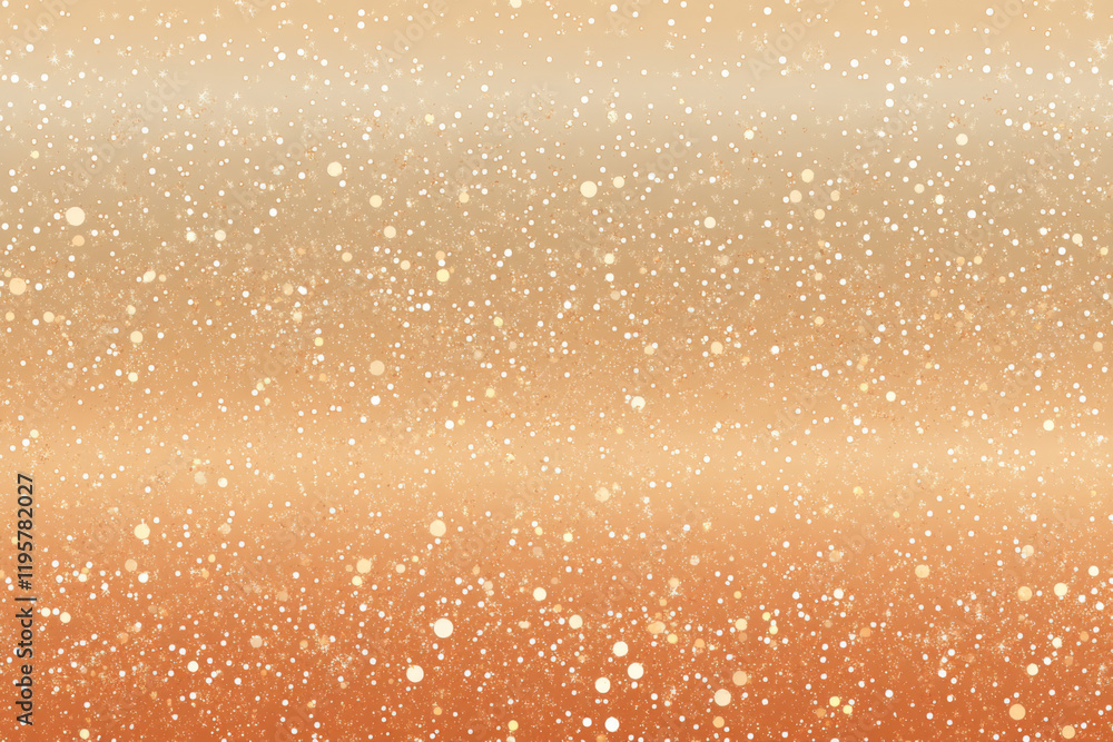 Fototapeta premium Shimmering golden background with soft bokeh effects and festive ambiance