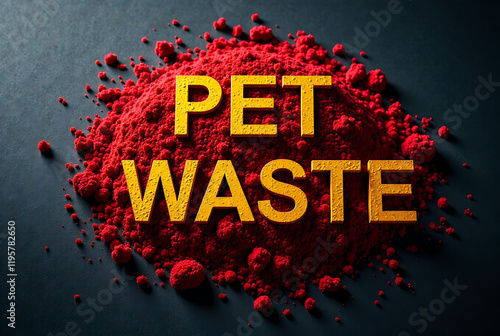 A square frame graphic depicting a warning about pet waste transmitting diseases.  Daylight lighting, high-depth of field, serious and cautionary mood, vibrant yet muted colors, professional photoreal photo