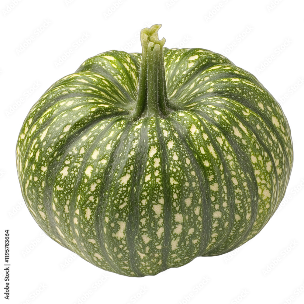 a green pumpkin isolated on a transparent background PNG image, PNG file, Generative art.