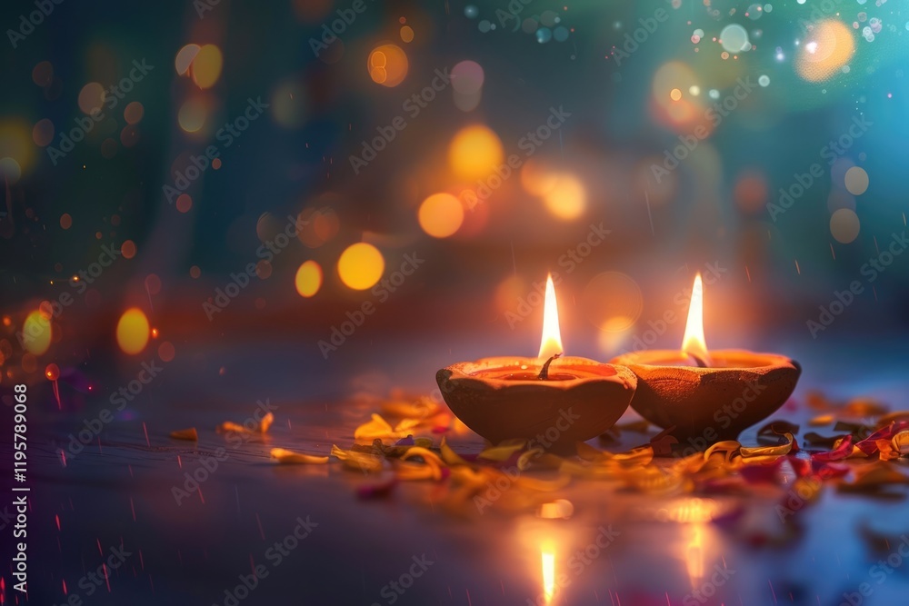 Flat Diwali Diya image with greeting text 2024 banner. Flat Diwali Diya image with greeting text 2024 banner.