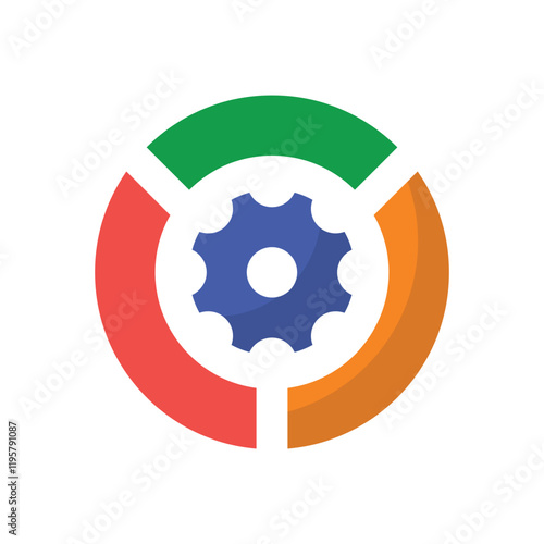 Project Dashboard vector icon