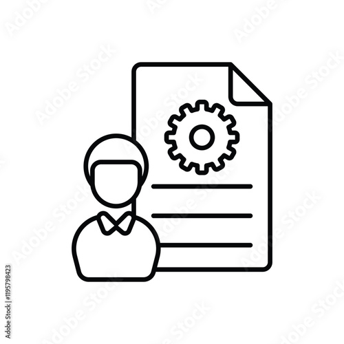 Content Manager vector icon