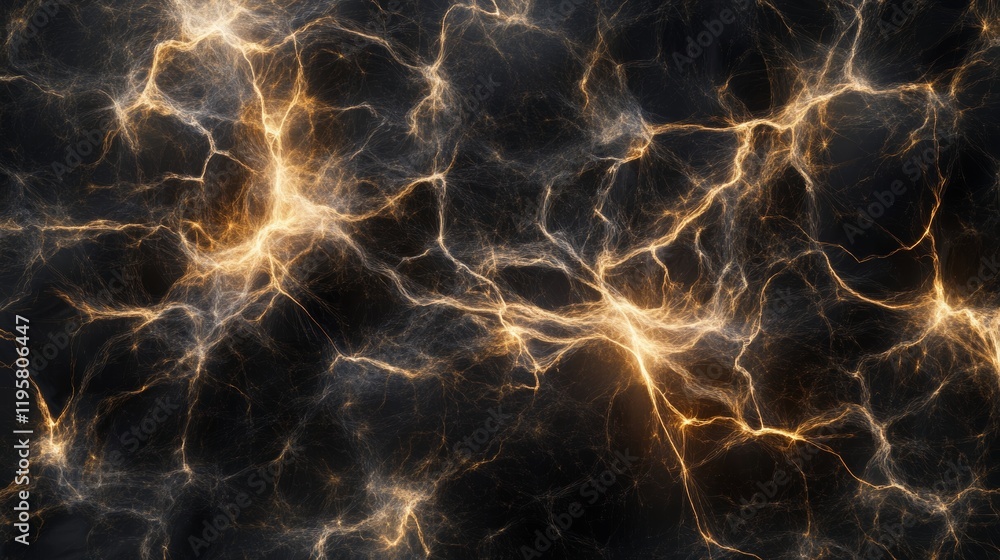 Fototapeta premium Abstract geometric background. Explosion power design with crushing surface. The fire shines through the cracked surface. 3d illustration.