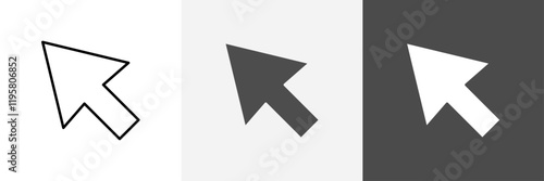 Free Download Cursor icon set vector art - GFXLoad