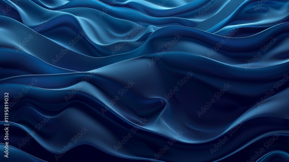 Fototapeta premium Aegean teal marble swirl texture with a nautical theme background Coastal living style home decor for summer Seamless pattern featuring fluid blue water flow effect on dyed textile