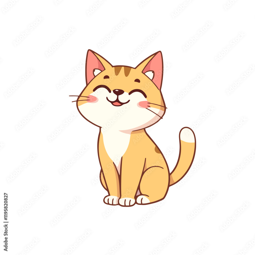 Obraz premium Cat vector illustration