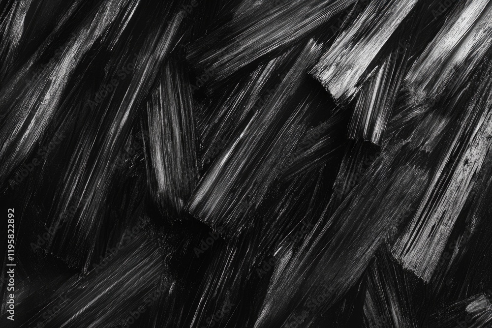 Obraz premium Hand drawn black crayon texture for background.