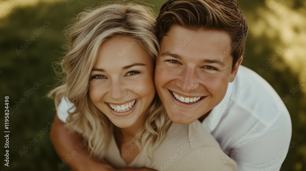 portrait of a happy couple portrait of a happy couple