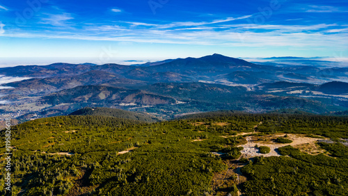 Obraz na płótnie pilsko babia góra beskid żywiecki w salonie