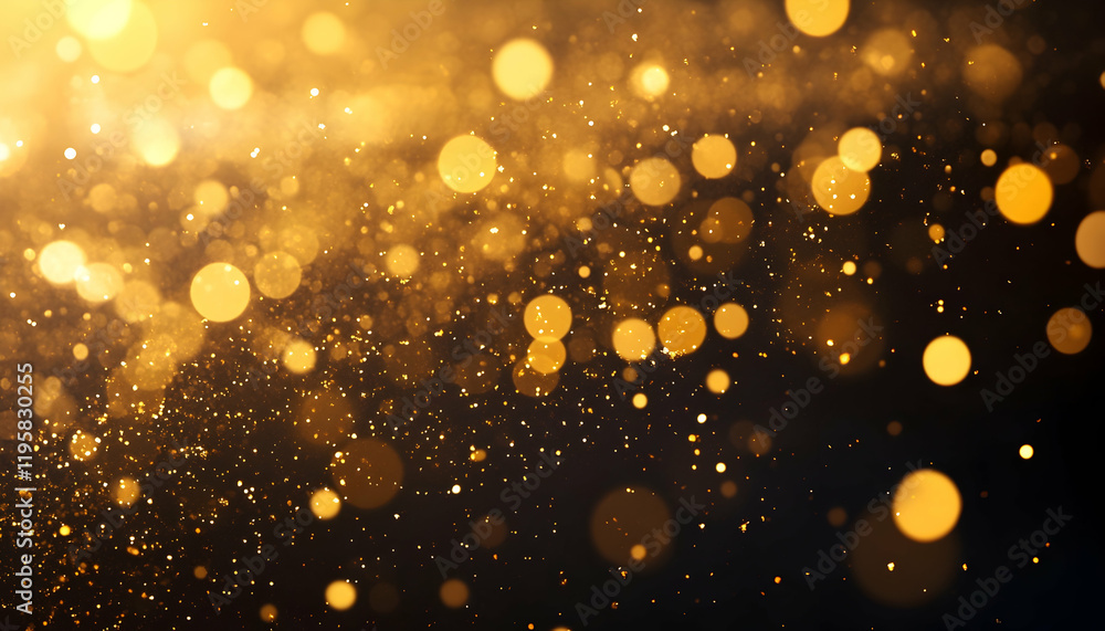 Golden fireworks light up the black night sky, creating a stunning New Year's Eve celebration. Golden fireworks light up the black night sky, creating a stunning New Year's Eve celebration.