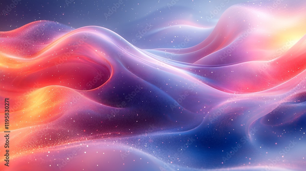 Gradient Light Play: Blue and Red Abstract Illustration, グラデーションライトプレイ:青と赤の抽象イラスト.Generative AI Gradient Light Play: Blue and Red Abstract Illustration, グラデーションライトプレイ:青と赤の抽象イラスト.Generative AI