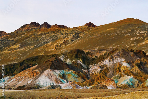 Majestic Desert Mountains at Sunset, Death Valley