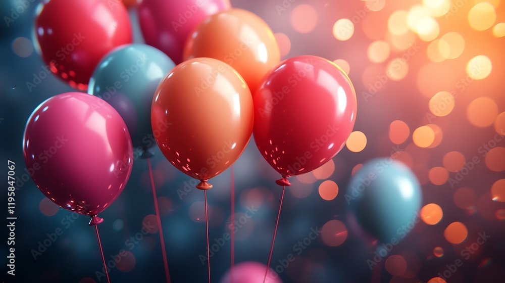 Splendid Balloon Display Celebrating Life's Moments, 人生の瞬間を祝う華麗なバルーンディスプレイ.Generative AI Splendid Balloon Display Celebrating Life's Moments, 人生の瞬間を祝う華麗なバルーンディスプレイ.Generative AI