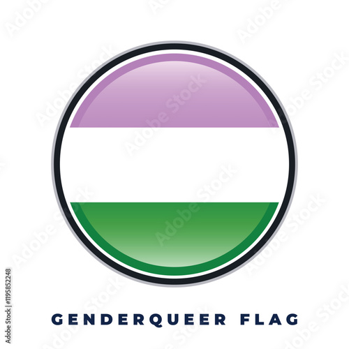 Singapore flag round design icon circle vector template