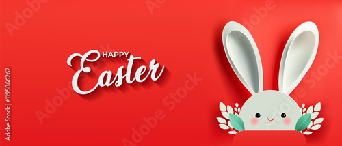 Easter celebration. Easter poster. Easter background. Festive Easter banner. Easter banner background card. Easter card. Happy easter banner design. Easter card. Easter Greeting. Easter Illustration