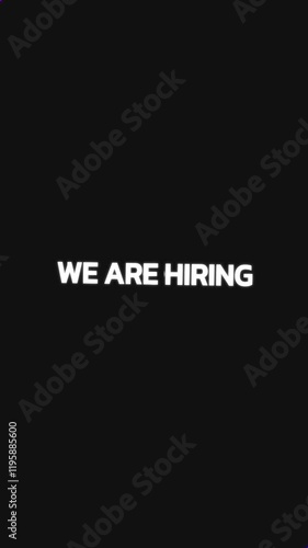 Animated vertical video with the phrase 