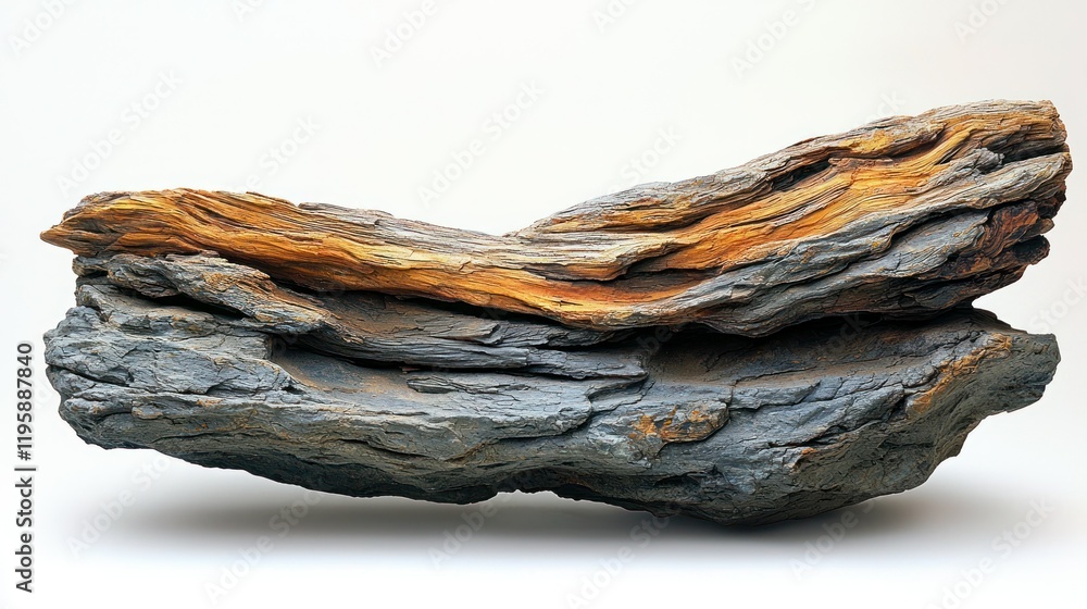 Striking Layers of Sedimentary Rock Formation Striking Layers of Sedimentary Rock Formation