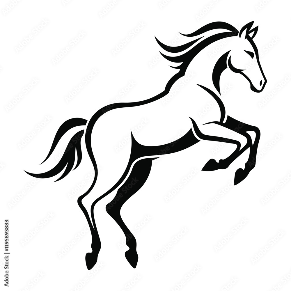 horse jumping, silhouette stencil of horse running jump, equestrian vector illustration, black horse racing design,
isolated wild horse graphic, jumping animal symbol
horse jumping, silhouette stencil of horse running jump, equestrian vector illustration, black horse racing design,
isolated wild horse graphic, jumping animal symbol