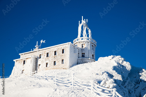 kasprowy Wierch and the surrounding area in winter, Tatra mountains, Poland