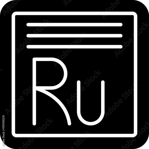 Rubidium Icon