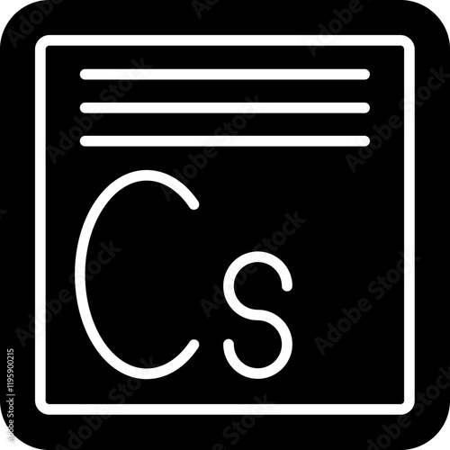 Caesium Icon