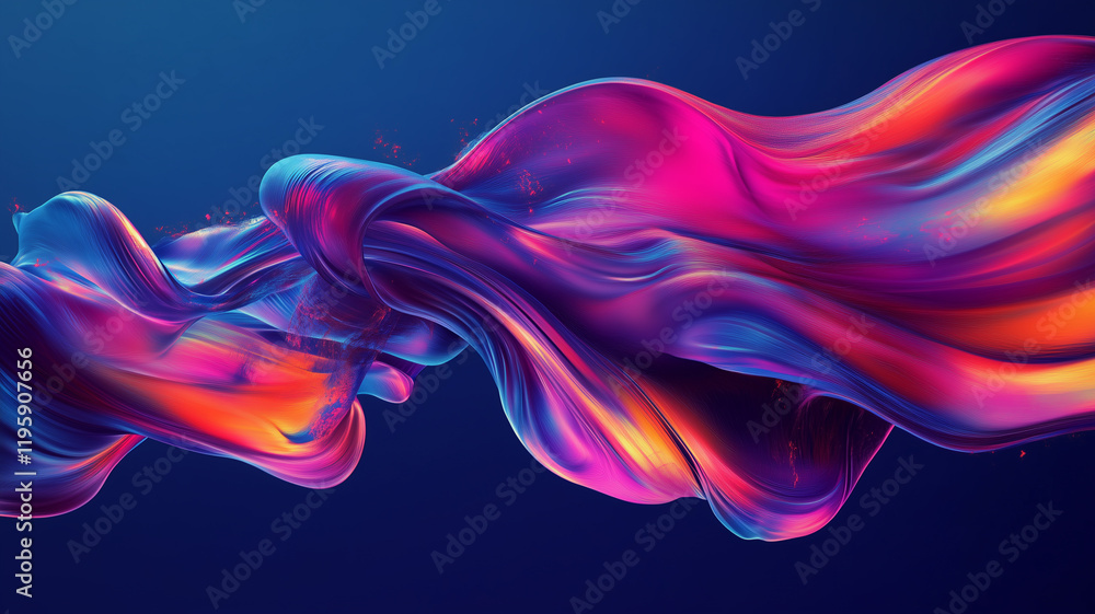 Bright glowing liquid abstract background. Bright smooth luminous waves poster. Fluid banner. Purple colors. Digital raster bitmap illustration. AI artwork. Bright glowing liquid abstract background. Bright smooth luminous waves poster. Fluid banner. Purple colors. Digital raster bitmap illustration. AI artwork.