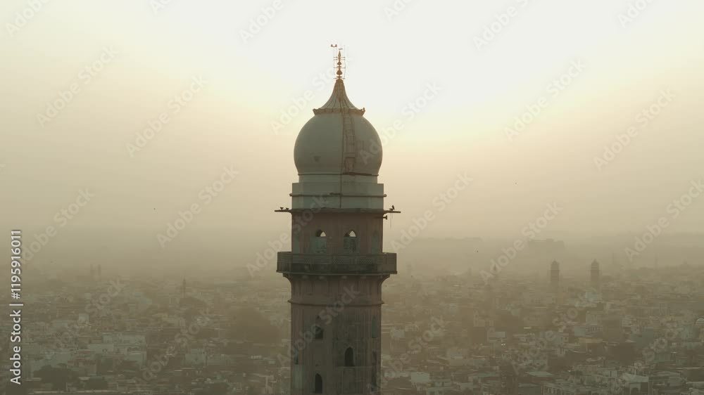 mosque in the morning mosque in the morning