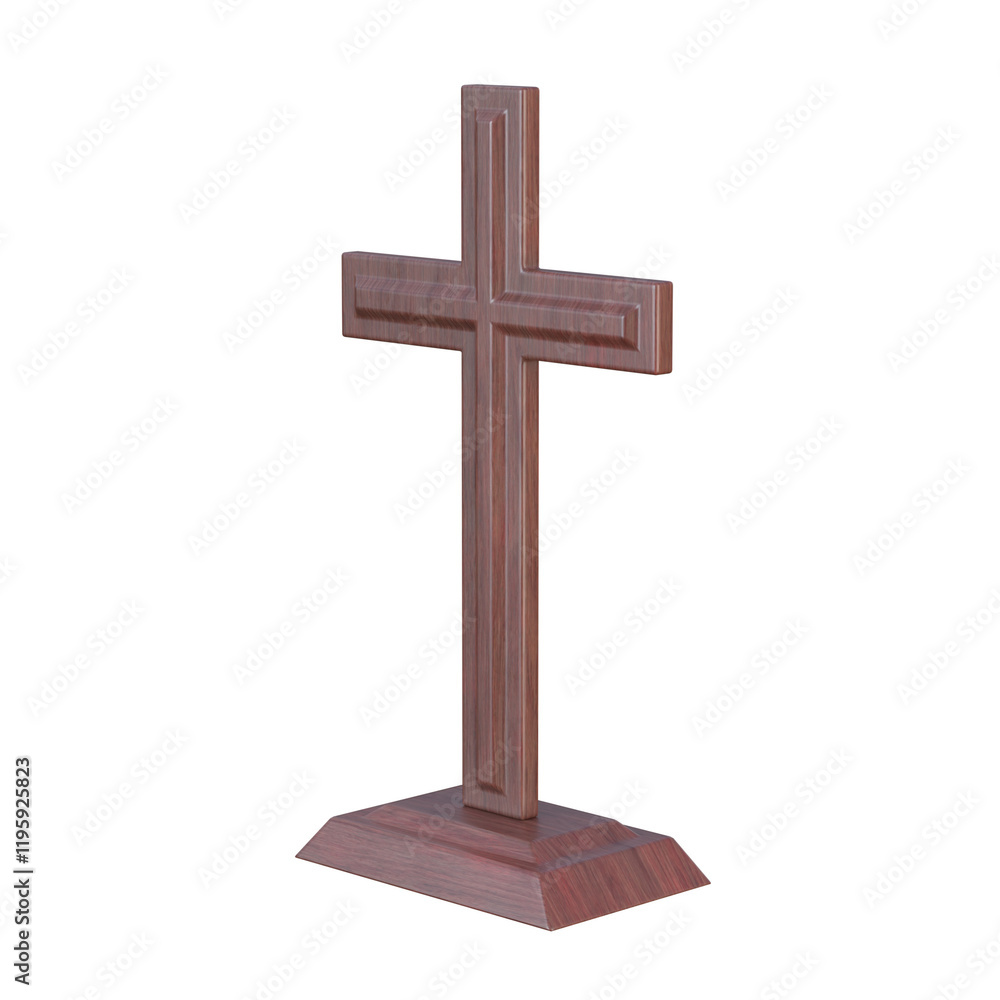 Crucifix isolated on white Crucifix isolated on white