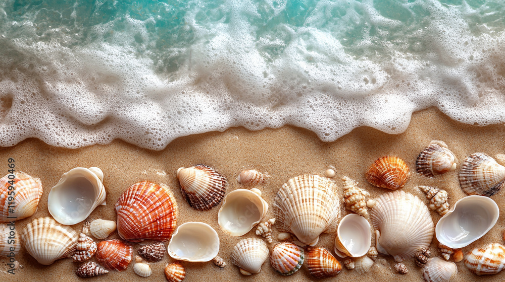 A peaceful shoreline scene with seashells scattered across the beach, offering a serene and tranquil atmosphere, highlighting nature's beauty in a bright, blurred background perfect for captions
A peaceful shoreline scene with seashells scattered across the beach, offering a serene and tranquil atmosphere, highlighting nature's beauty in a bright, blurred background perfect for captions