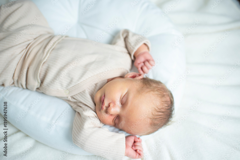 newborn baby, 23 days old, sleeping. newborn baby, 23 days old, sleeping.