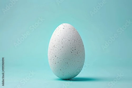 Discover simplicity and freshness with our minimalist ad featuring a single egg, perfect for farmtotable brands. photo