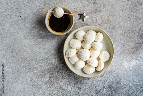 Delightful pairing of vanilla zephyr and coffee liqueur