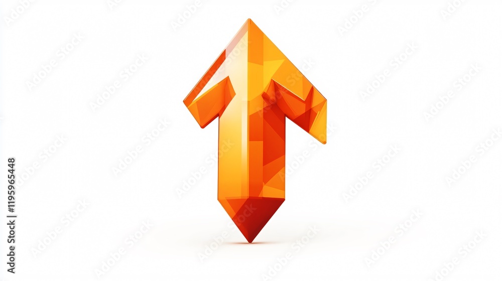 3D Style Down Arrows Icon Vector for Illustrations and Designs 3D Style Down Arrows Icon Vector for Illustrations and Designs