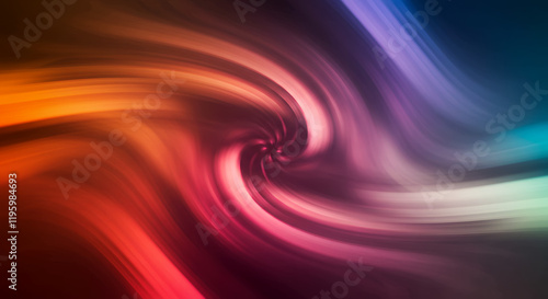 Wallpaper Mural Abstract Swirling Neon Lights Background Torontodigital.ca