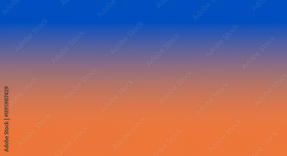 Naklejka premium Stunning Blue to Orange Gradient Background Image