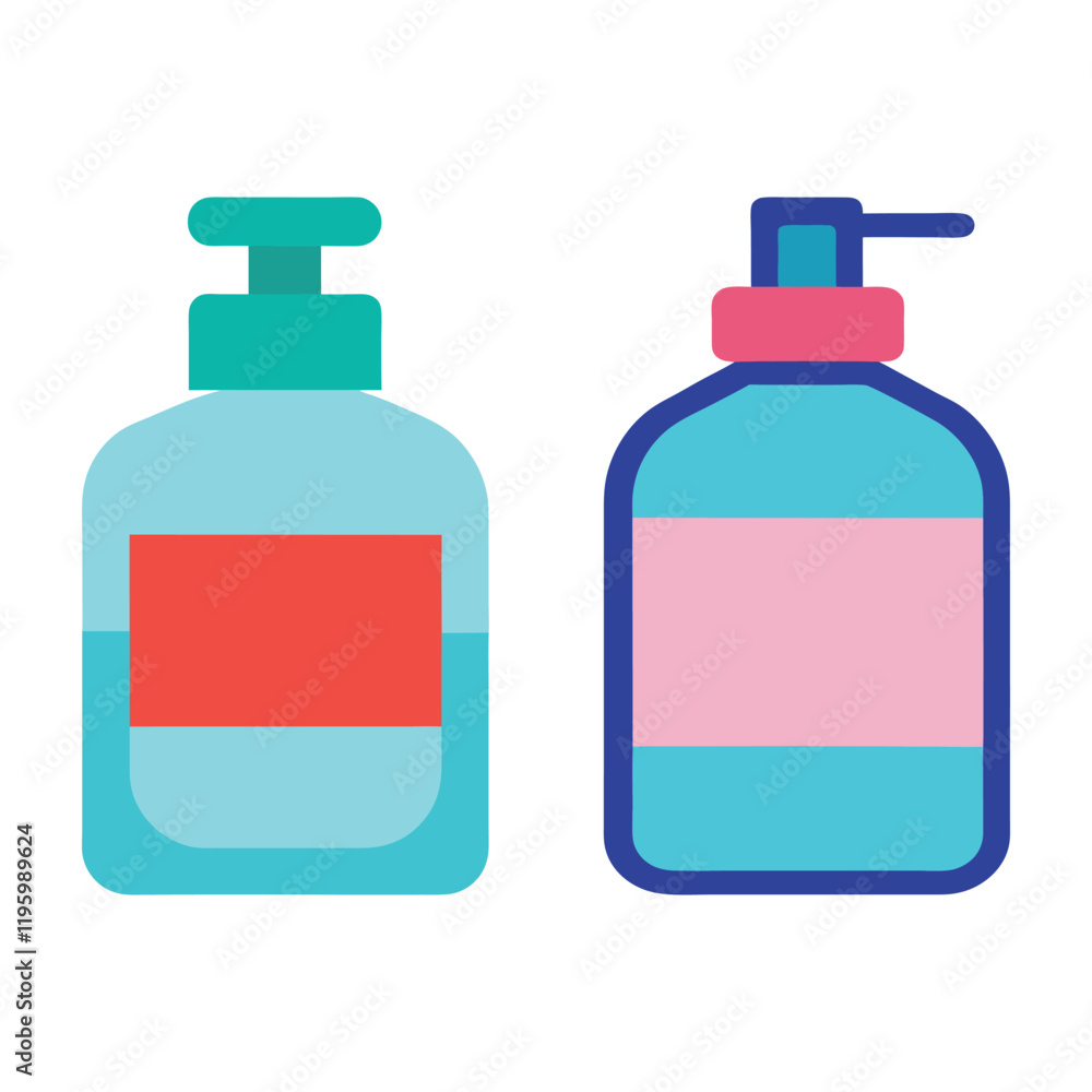 Antiseptic bottle design vector illustration Antiseptic bottle design vector illustration