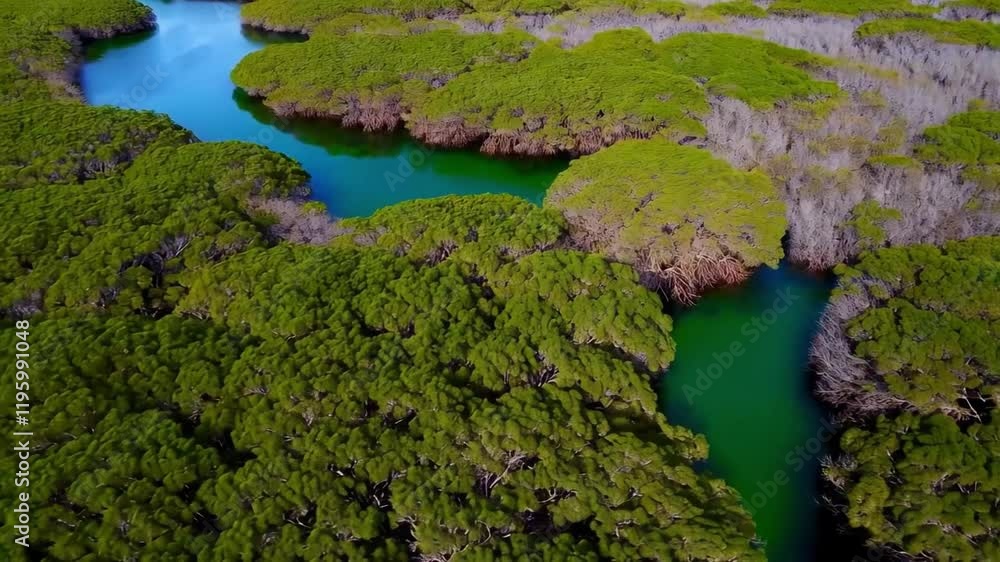 Exploring the Lush Mangroves and Tranquil Waters of an Unspoiled Coastal Region Exploring the Lush Mangroves and Tranquil Waters of an Unspoiled Coastal Region