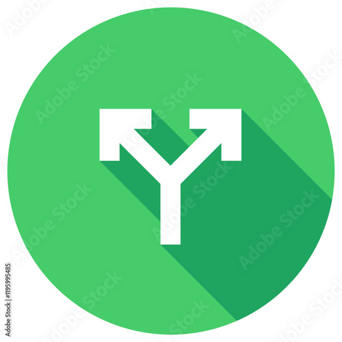 Y Intersection Icon