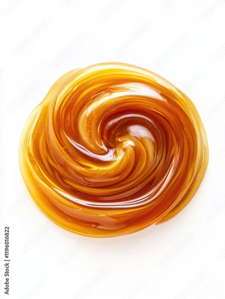 Sweet honey in a glass jar. A natural product from bees. Sweet honey in a glass jar. A natural product from bees.