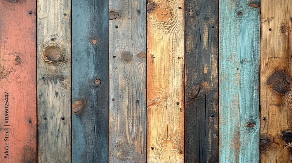 Close-up of a wood plank background painted in pastel colors blending softly symbolizing harmony and creativity evoking calmness and a sense of renewal often associated with nature and artistic expres Close-up of a wood plank background painted in pastel colors blending softly symbolizing harmony and creativity evoking calmness and a sense of renewal often associated with nature and artistic expres