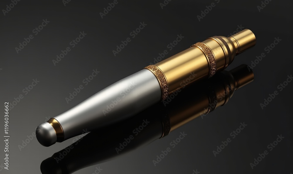 Elegant luxury pen with a sleek metallic design, perfect for branding, stationery, or corporate gifts. Elegant luxury pen with a sleek metallic design, perfect for branding, stationery, or corporate gifts.