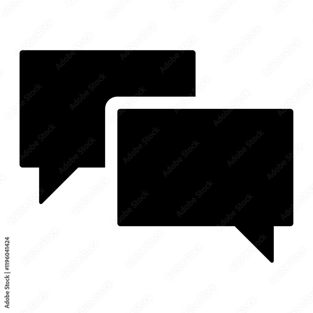 Fototapeta premium conversation icon