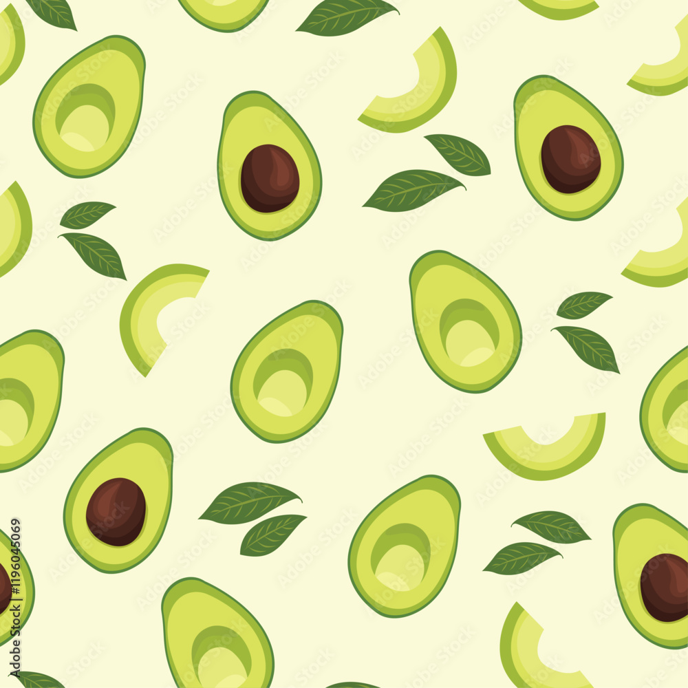 Avocado Pattern.cdr Avocado Pattern.cdr